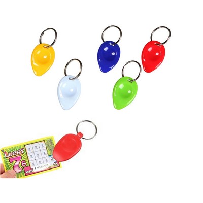 Budget Lottery Scratcher Keychain