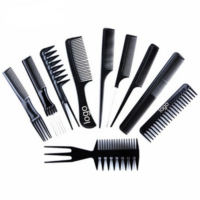 Plastic Hair Comb Beauty Set