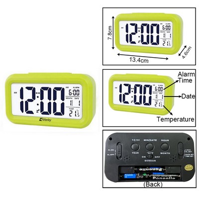 Large Display Lcd Desk Clock