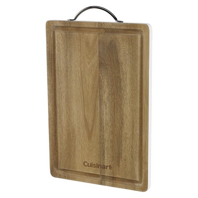 Cuisinart 15" Acacia Cutting Board w/White Color Band