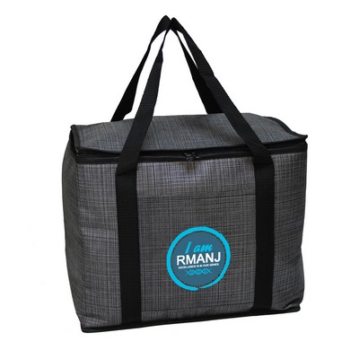 Matrix Zip Grocery Cooler Tote