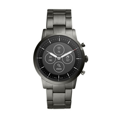 Fossil Hybrid Smartwatch HR Collider Smoke Stainless Steel