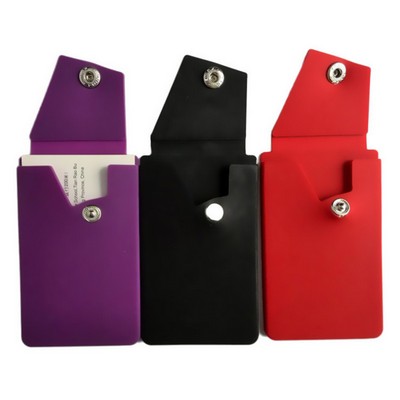 Silicone Phone Pocket With Stand