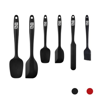 Silicone Spatula Set in 6 PCS