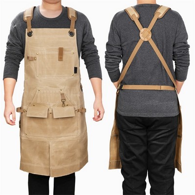 Work Utility Apron With Pockets