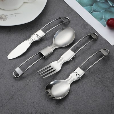 4 in 1 Foldable Tableware Set