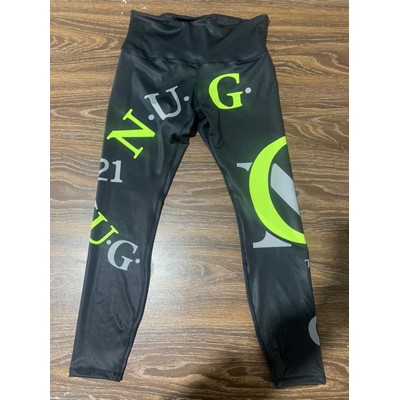 Leggings fully sublimated fully customized Excellent Quality sublimated 85% polyester 15% Lycra