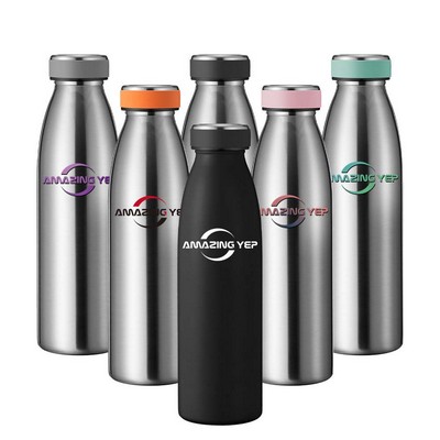 Bowling-Shaped Portable Stainless Steel Bottle 12oz.