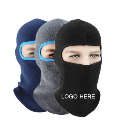 Fleece balaclava face mask