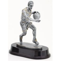 Silver Male Basketball Award