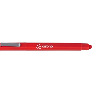 Cubic Soft Rubberized Touch Square Stylus Pen