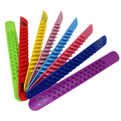 Silicone Spiky Slap Bracelets Wristband