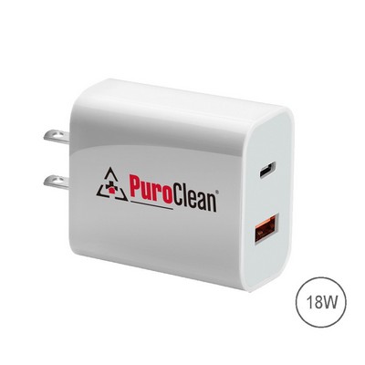 Dinuba UL listed 18W PD Wall Charger