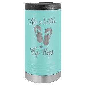 Polar Camel Teal Slim Beverage Holder