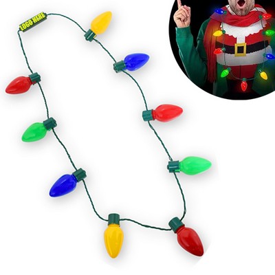 Christmas Bulb Necklace