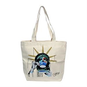 Recycled Canvas Open Tote Bag (18" x 15" x 4") IMPORT