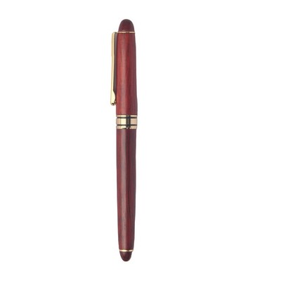 Eco-Friendly Rosewood Gel Pen