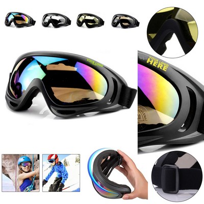 Ski Windproof Motorcycle Dustproof Goggles