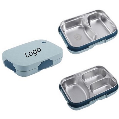 Stainless Steel Double Layer Leakproof with Sealed Lids Food Container