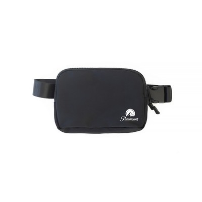 LL Crossbody Belt Bag Fanny Pack With Plastic Zipper