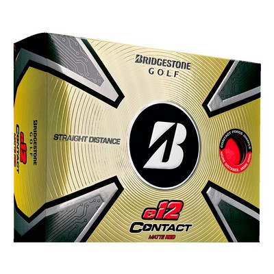 Bridgestone 2023 e12 Contact Golf Balls - Matte Red