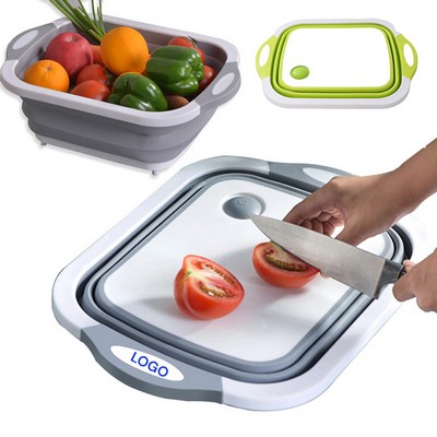 Multifunction Collapsible Cutting Board