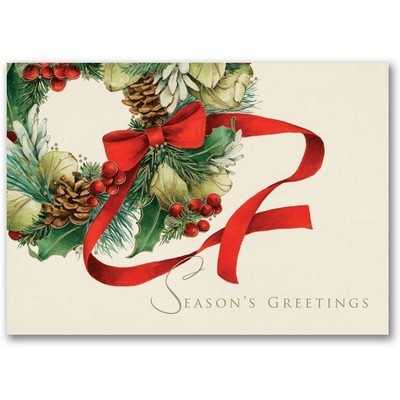 Holiday Wreath Card