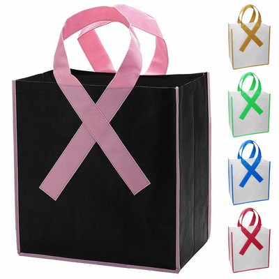 Ribbon Non-Woven Shopping Bag