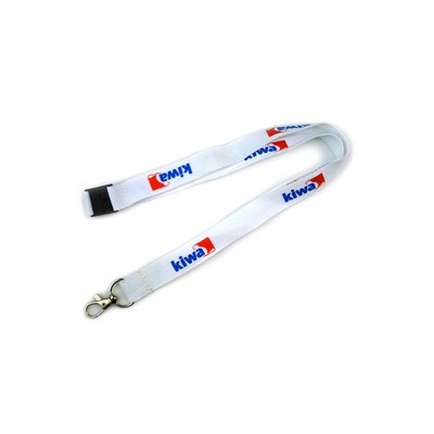 5/8" Polyester heavy duty lanyards w/safety release