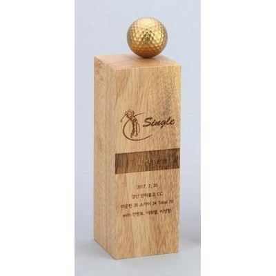 Luna Golf Tower Award, 9 3/4"H