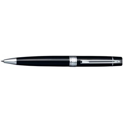 Sheaffer 300 Glossy Black with Chrome Trim Ball Point