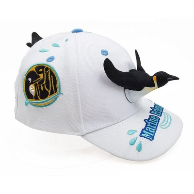 3D Animal Cap Penguin for Kid