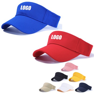 Empty Top Outdoor Sport Visor Cap