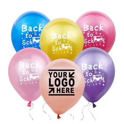 Back to School 12" Latex Balloon