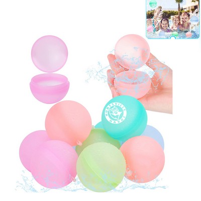 Summer Kids Reusable Water Balloons Refillable