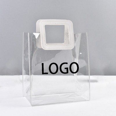 Waterproof Clear Stadium Tote Bag