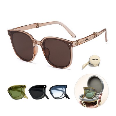 Foldable Sunglasses with Carrying Case (direct import)