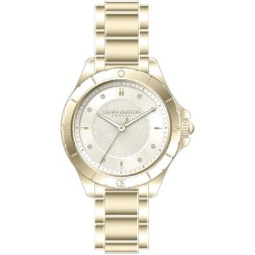 Olivia Burton® Starlight Two Toned Watch w/Gold Dial