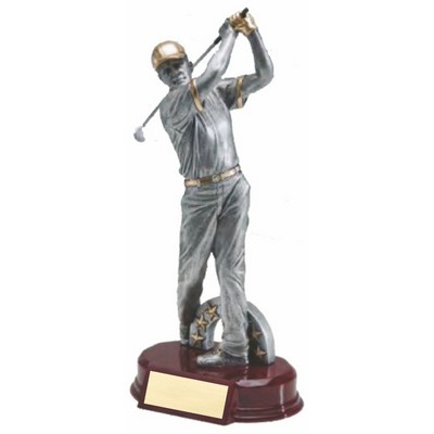 10" Male or Female Golf Resin Trophy