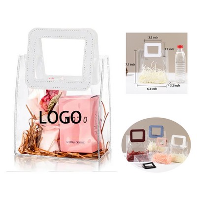 PVC Clear Gift Tote Bags