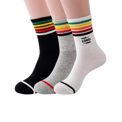 Cotton Rainbow Socks