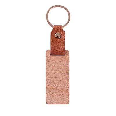 Wooden Key Tag