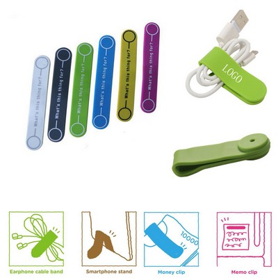 Multi-Function Magnetic Silicone Clip