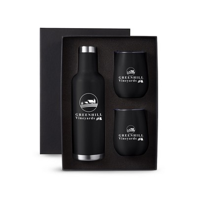 Beverage Lovers Gift Set. Please refer to primeline.com for kit decoration options.