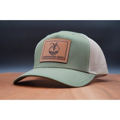 Richardson 112FP Five Panel Trucker Hat with Patch of Choice