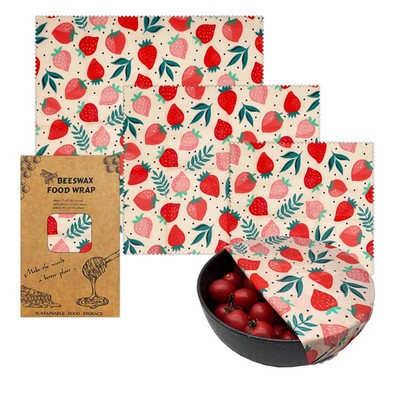 Beeswax Food Wrap 3 Pack Set