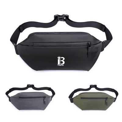 Nylon Waterproof Cross Body Bag Fanny Pack