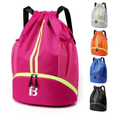 Oxford cloth men's and women's sports backpack