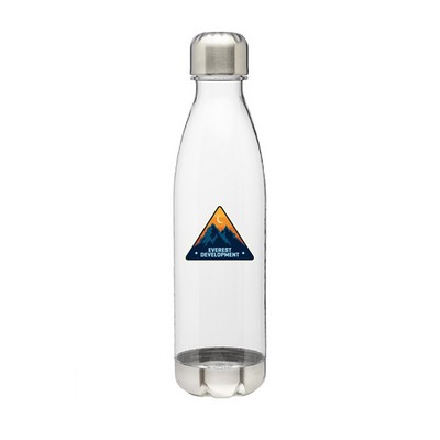 25 oz. Amphora Plastic Water Bottle (Full Color Imprint)