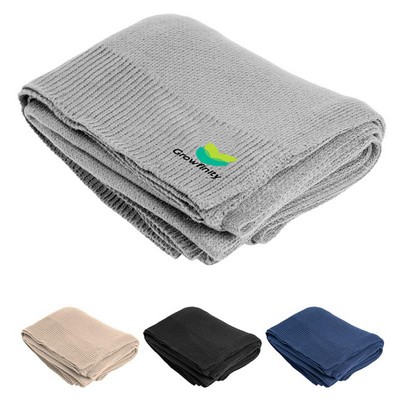 Stella Soft Knit Throw Blanket